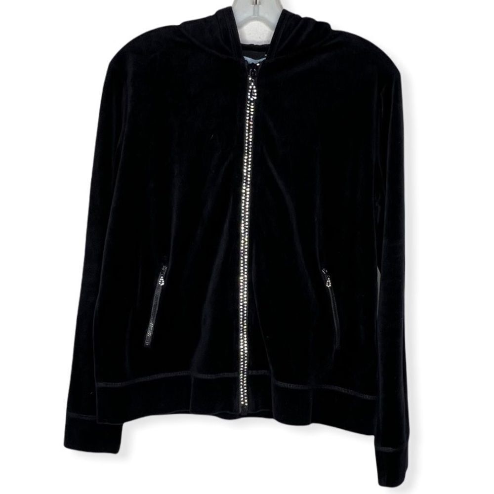 Peck & Peck‎ Relaxed Velour Jacket